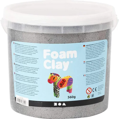 Vista 3 de Foam Clay®, Marrón, 19.75 oz