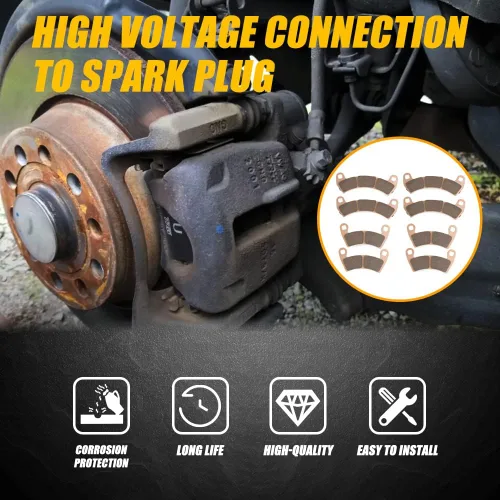 Vista 6 de 2205949 Pastillas de freno compatibles con Polaris RZR XP Turbo 2016-2021, RZR PRO XP/PRO XP 4 reemplazan 2206231, incluye juego de 4