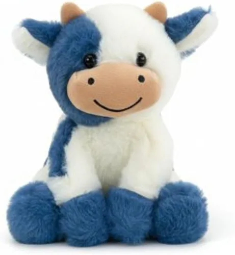 Vista 18 de Animales de peluche de vaca de peluche suave linda muñeca de vaca para niños y niñas 11.8 pulgadas (zuo NIU fense 11.8 in)