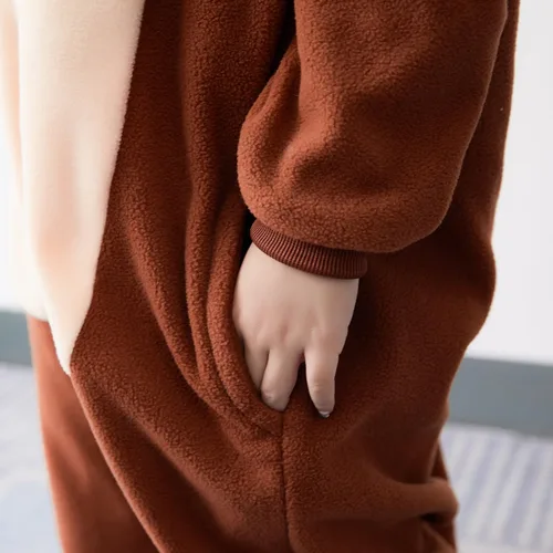Vista 6 de Pijama unisex de animales para niños, disfraz de Halloween y Navidad