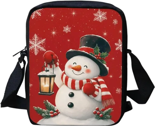 Vista 52 de HUGS IDEA Animales Cara Pequeña Crossbody Bolsos Bolso De Hombro Bandera estadounidense