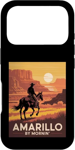 Vista 30 de Amarillo by Mornin Folk Style Western Country Music Case for iPhone 17