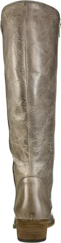Vista 22 de Frye Carson - Botas altas para mujer hechas de cuero anticuado con ribetes de estilo occidental, cierre de cremallera interior y tacón bajo, altura