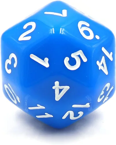 Vista 3 de HS DICE D100 D60 D30 D20 D12 D10 D8 D4 Juego de dados poliédricos para Dungeon and Dragons MTG RPG D&D (azul)