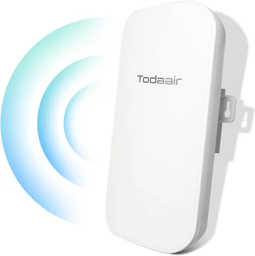 Vista 9 de Amplificador de señal WiFi de 1200 Mbps, cubre hasta 3500 pies cuadrados y 35 dispositivos, repetidor WiFi de doble banda de 2.4 y 5 GHz con puerto