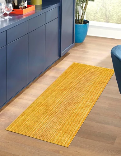 Vista 72 de Unique Loom Gemstone Collection - Alfombra de área - Topacio (2' x 3' 1" Rectángulo Azul/Azul Marino)