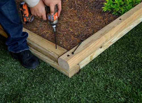 Vista 4 de OZCO 25 tornillos de madera OWT de 1/4 pulgadas x 1-3/4 pulgadas Tornillos estructurales para madera para pérgola, cubierta, valla y estructuras