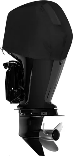 Vista 12 de Cubierta de motor fuera de borda para Mercury, cubierta de motor de barco resistente impermeable con ventilación de malla (Tamaño-M706-V)