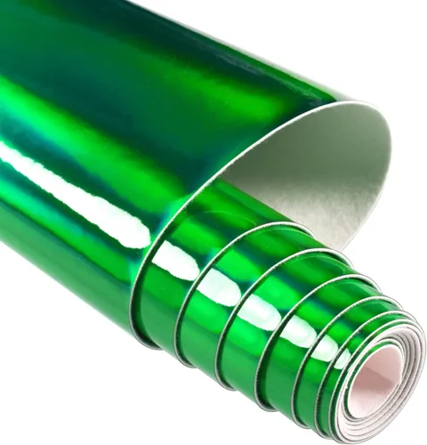 Vista 13 de HGUAN Tela de vinilo holográfica de 12 x 53 pulgadas, 1 rollo de hojas de piel sintética son adecuadas para lazos, aretes de cuero y otros artículos