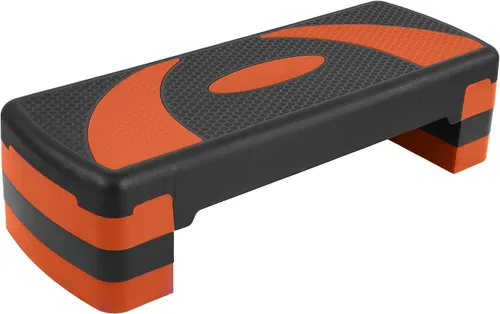 Vista 12 de BalanceFrom 31-inch Aerobic Step Platform Trainer with 3 Adjustable Risers Negro