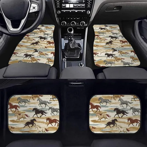Vista 16 de Tapetes personalizados para piso de automóvil, alfombras personalizadas para piso de automóvil con tu nombre de imagen personalizado, texto, juego