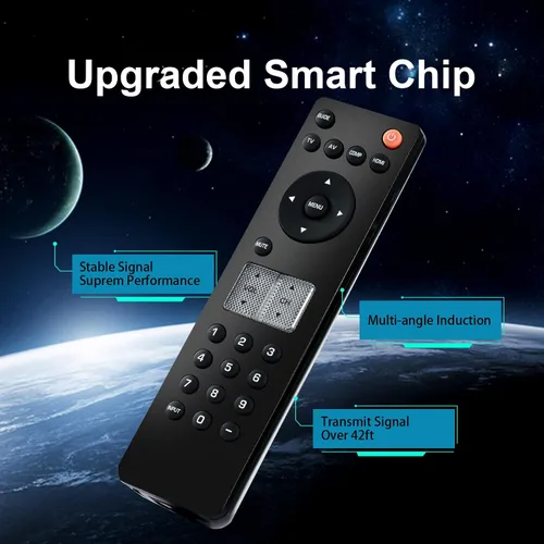 Vista 3 de Control remoto VR2 compatible con VIZIO TV VL320M VL370M VO320E VP322 VX240M VP422 HDTV10A VECO320L VECO320L1A VECO320LHDTV VL260M