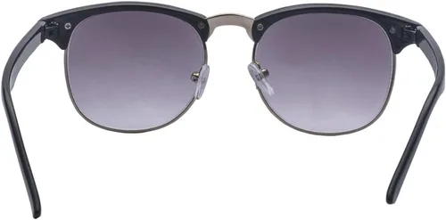 Vista 5 de Kelens Gafas de sol clásicas de medio marco retro con lente tintada, lentes de sol miopías gafas de sol de miopía (-2.5)
