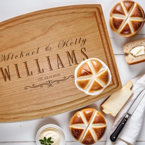Vista 3 de Custom Cutting Board, Anniversary Gifts, Personalized Cutting Board, Gift For Dad, Couples Gifts, Personalized Charcuterie Board, wedding gifts for