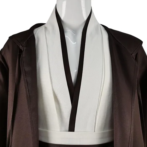 Vista 7 de Sampepa Disfraz de túnica de Halloween para hombre, disfraz de túnica con capucha, uniforme de caballero, cosplay, conjunto completo