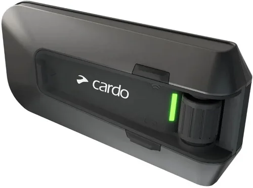 Vista 6 de Cardo PACKTALK Edge - Intercomunicador de auriculares con sistema de comunicación Bluetooth para motocicleta, paquete doble
