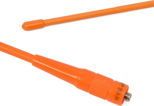 Vista 5 de HYS Antena hembra VHF UHF SMA, doble banda 6.6 ft/27.6 in Walkie Talkie Antena para 144/430Mhz Retevis Baofeng Wouxun KG-659 UV-5R 9R Radio de mano