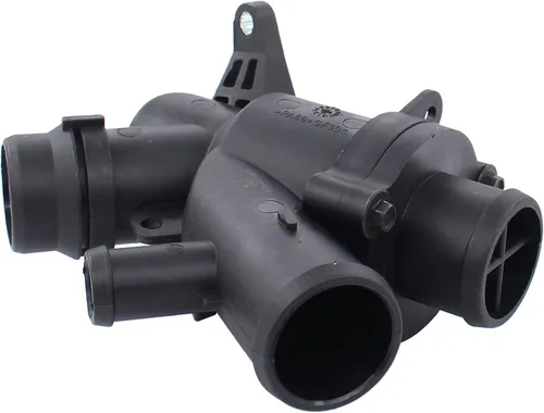 Vista 8 de NewYall Kit de bomba de agua y termostato para motor con pernos Juntas Conector 5.0L para Jaguar FType XJR XF XFR XK XKR XFR-S XKR-S XJ Land Rover
