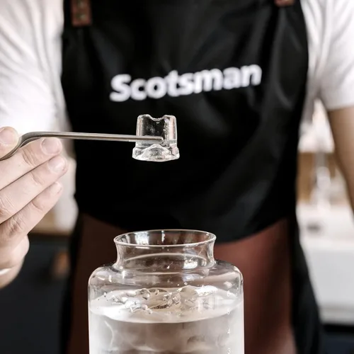 Vista 6 de Scotsman CU50PA-1 Bajo encimera Ice Gourmet Cube-Style Maker con contenedor, acero inoxidable, 115 voltios, NSF