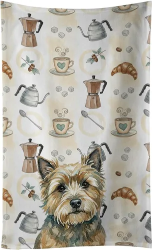 Vista 186 de Caroline's Treasures Afghan Hound - Toalla de cocina para barra de café, terciopelo frontal y lazo de algodón, lavable a máquina Sabueso afgano