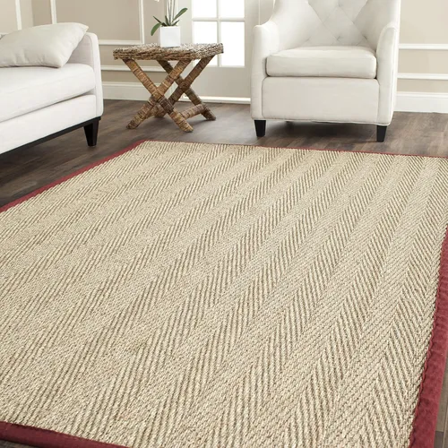 Vista 14 de Safavieh Colección de fibra natural NF115P - Alfombra (fibra natural), color gris, Fibras naturales