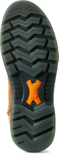 Vista 3 de ARIAT Turbo Pull-On Csa - Botas de trabajo impermeables con punta de carbono para hombre, Marrón