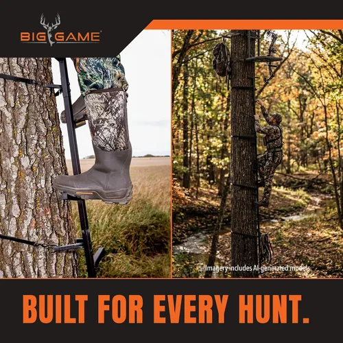 Vista 4 de BIG GAME Quick Stick - Mule de alce de ciervo de cola blanca para caza al aire libre, antideslizante, resistente al deslizamiento, sistema