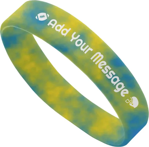 Vista 14 de 10-2000 piezas de pulseras de goma personalizadas con texto - Pulseras de silicona personalizadas a granel para conciencia, eventos, apoyo, regalos