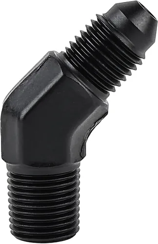 Vista 33 de EVIL ENERGY Adaptador de ajuste de 6AN a 3/8" NPT macho de 90 grados, aluminio