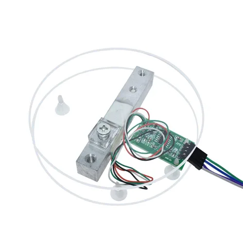 Vista 5 de DAOKI HX711 Kit de módulo de sensor de peso, sensor de peso de célula de carga digital, módulo A/D, 11.0 lbs, báscula de cocina electrónica portátil