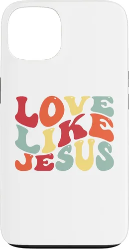Vista 7 de Funda bíblica cristiana para iPhone 12 Pro Max Love Like Jesus