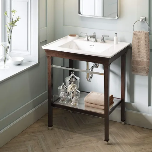 Vista 10 de American Standard 9056030.476 Town Square S - Lavabo para lavabo, color cereza oscuro