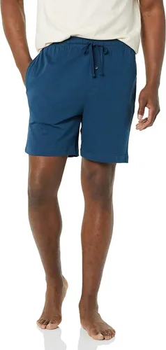 Vista 5 de Tienda Essentials Men's Cotton Pajama Shorts, Pack of 2