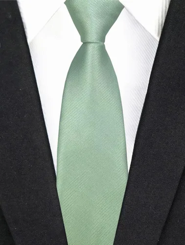 Vista 121 de Secdtie Corbata clásica de seda tejida jacquard a rayas para hombre