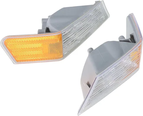 Vista 2 de Paquete de 2 luces direccionales delanteras izquierda y derecha de repuesto para Patriot 2007-2014 68004181AA 68004181AB