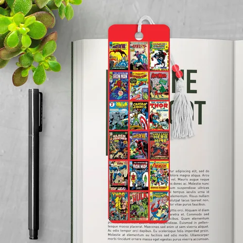 Vista 2 de Marvel - Portadas de cómics Premier Bookmarks