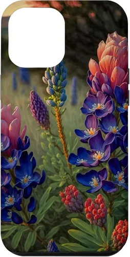 Vista 26 de Texas Rose Colored Bluebonnets Case for iPhone 17