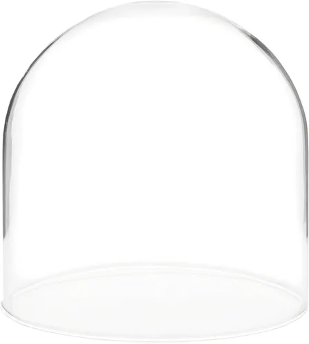 Vista 9 de Plymor Cúpula de cristal de 4 x 4 pulgadas (base de madera MDF negra)
