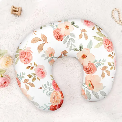 Vista 7 de Funda de almohada de lactancia, fundas de almohada de lactancia para bebés, niñas y niños, funda de almohada elástica suave para lactancia, funda