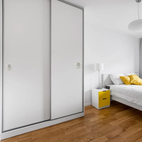 Vista 4 de Design House 182121 Cerradura de privacidad para puerta de bolsillo para cama y baño, paquete de 2 unidades de níquel satinado