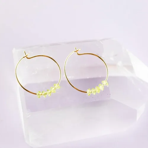 Vista 20 de SoulKu Gold Hoop Earrings for Women, 14k Gold Earrings, Delicate Jewelry