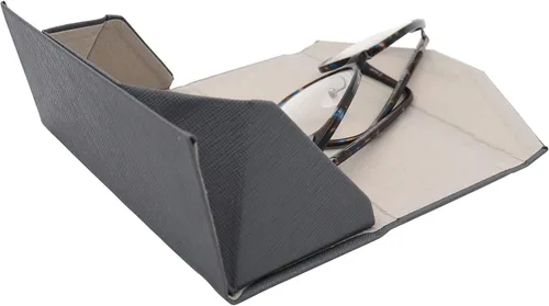 Vista 114 de Real Sic Funda para lentes de sol para hombres y mujeres, soporte magnético plegable para lentes de sol, inspirado en el color sólido