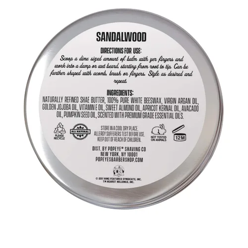 Vista 2 de Brutus Bálsamo para barba para hombres, acondicionador sin enjuague no graso con acabado mate, bálsamo de peinado enriquecido con aceite de jojoba