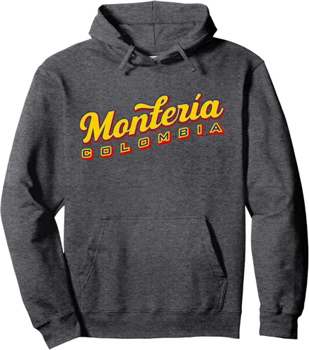 Vista 5 de Sudadera con capucha Montería Colombia, Negro