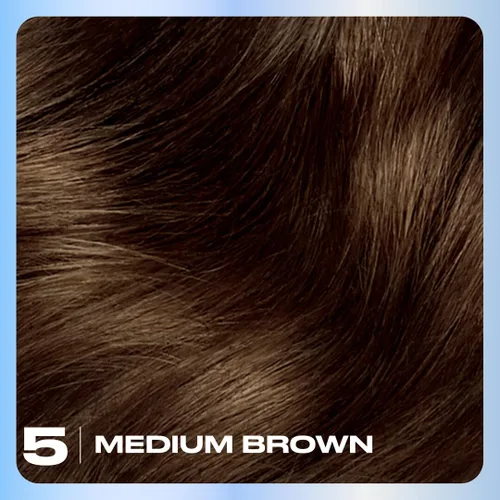 Vista 4 de Clairol Nice'n Easy - Tinte permanente para el cabello, color castaño medio 5, paquete de 3 unidades 5 Marrón medio