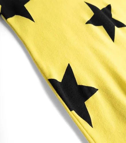 Vista 5 de Mono de algodón unisex para bebé, diseño de estrella, para niñas y niños