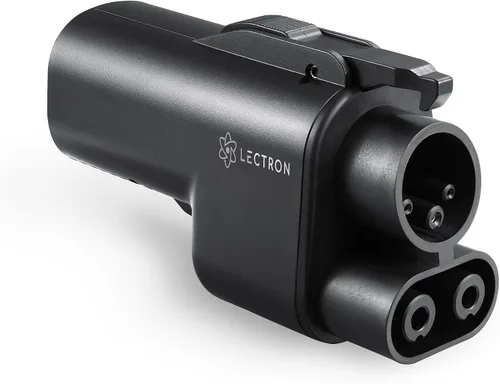 Vista 10 de Lectron NACS a CCS Adaptador para Vehículo Eléctrico con Interbloqueo - (500A/1,000V) - Compatible con Supercargadores Tesla - Carga Rápida CCS1 EV