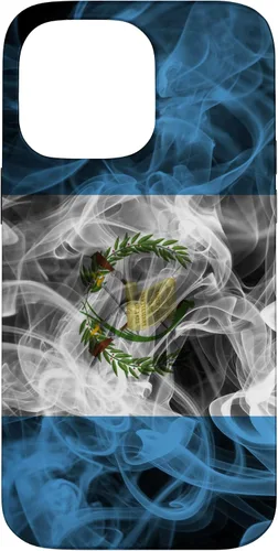 Vista 21 de Smoke Guatemala Flag - Funda para iPhone 17 con diseño de nube de orgullo ahumado