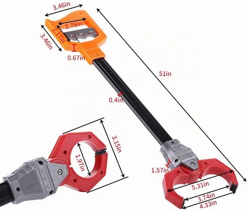 Vista 2 de Artyea Plástico Retro Robot Brazo Robótico Pick Up Pinch Tool Niños Juguete