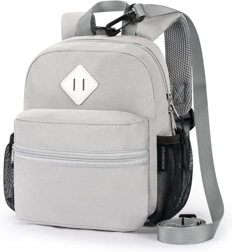 Vista 33 de Mochila para niños pequeños STEAMEDBUN para niños y niñas, mochila escolar para niños pequeños, Negro, 15 pulg., pequeña, Classic